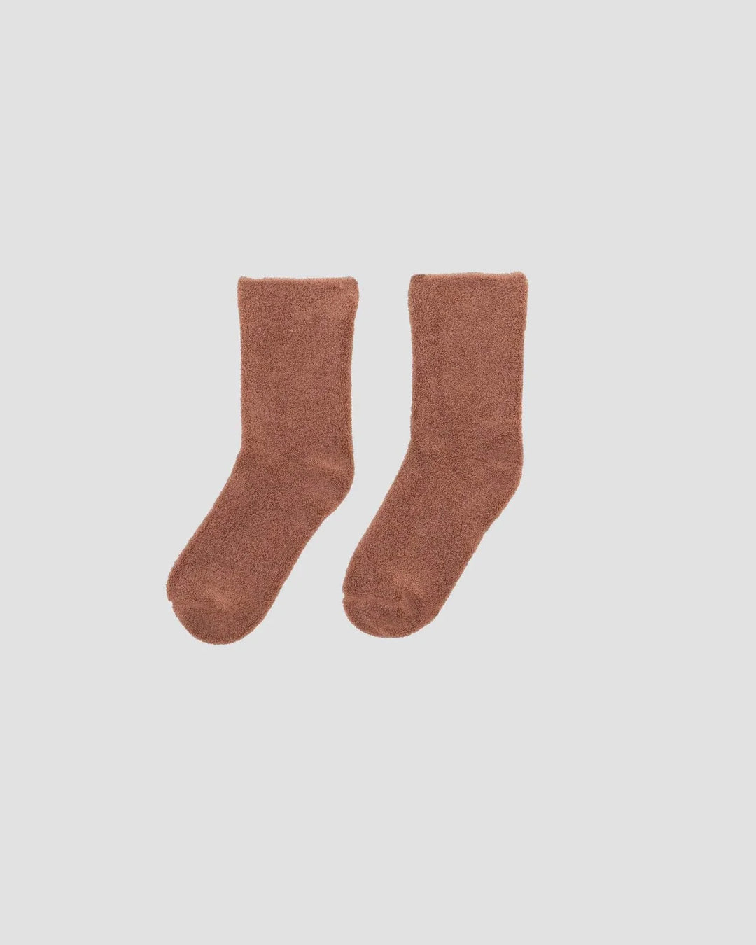Buckle Overankle Socks | Brandy