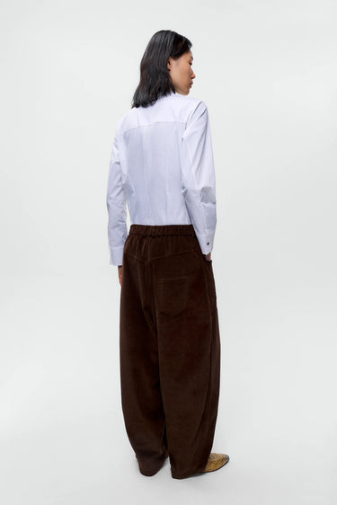 Corduroy Baggy Pants | Brown
