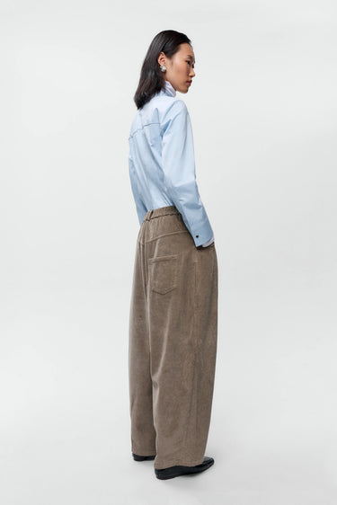 Corduroy Baggy Pants | Sage