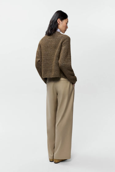 Melange Polo Sweater | Pardo