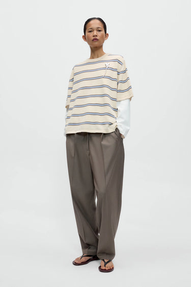 Organic Cotton Striped T-Shirt