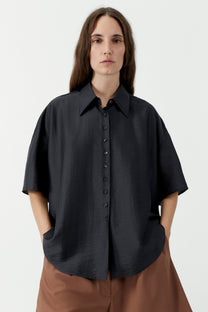 Short Sleeve Shirt | Espresso