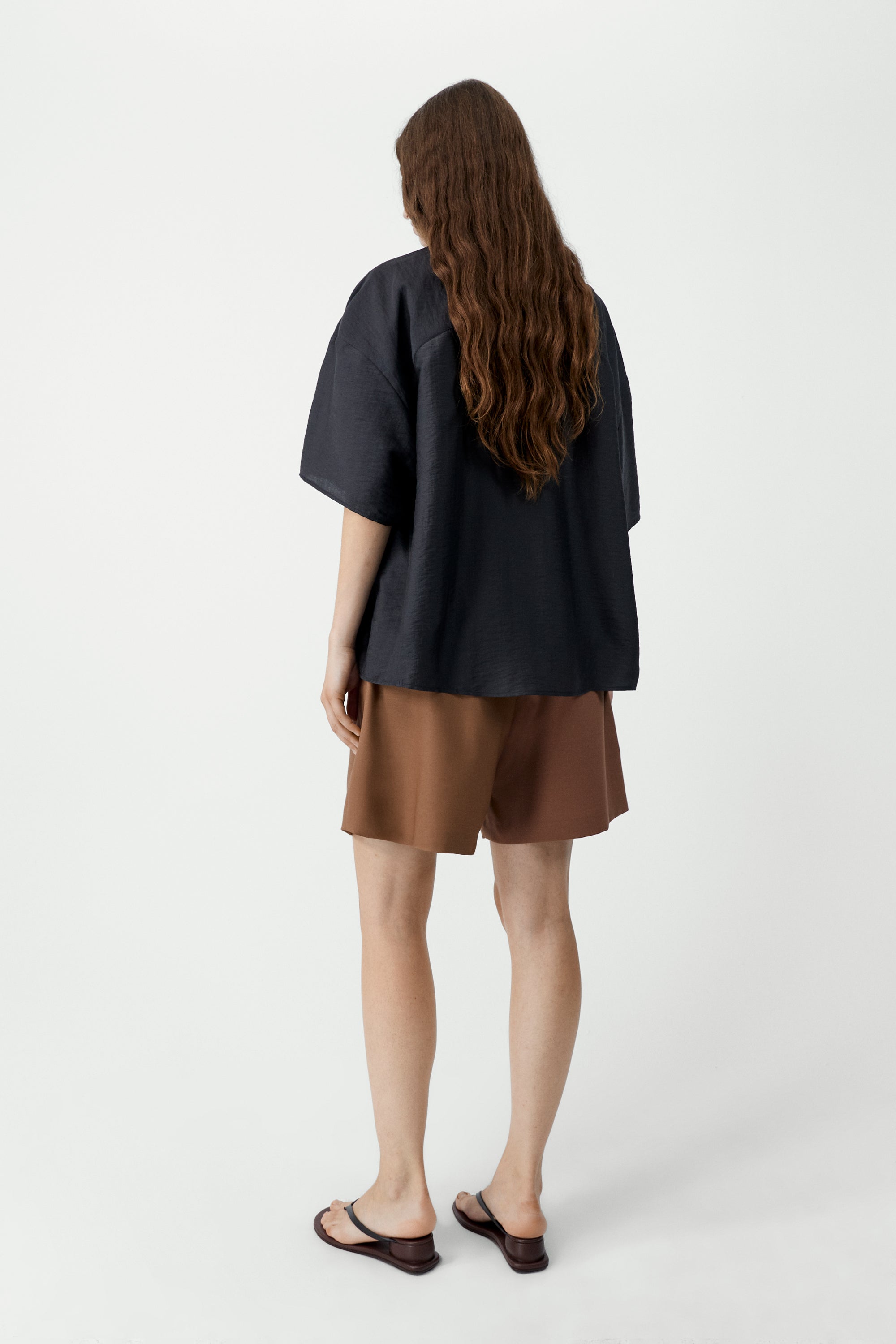 Short Sleeve Shirt | Espresso