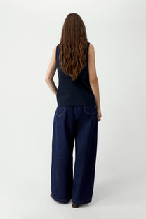 Tailored Vest | Navy