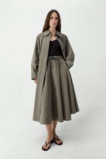 Technical Skirt | Vetiver