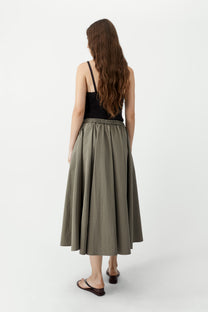 Technical Skirt | Vetiver