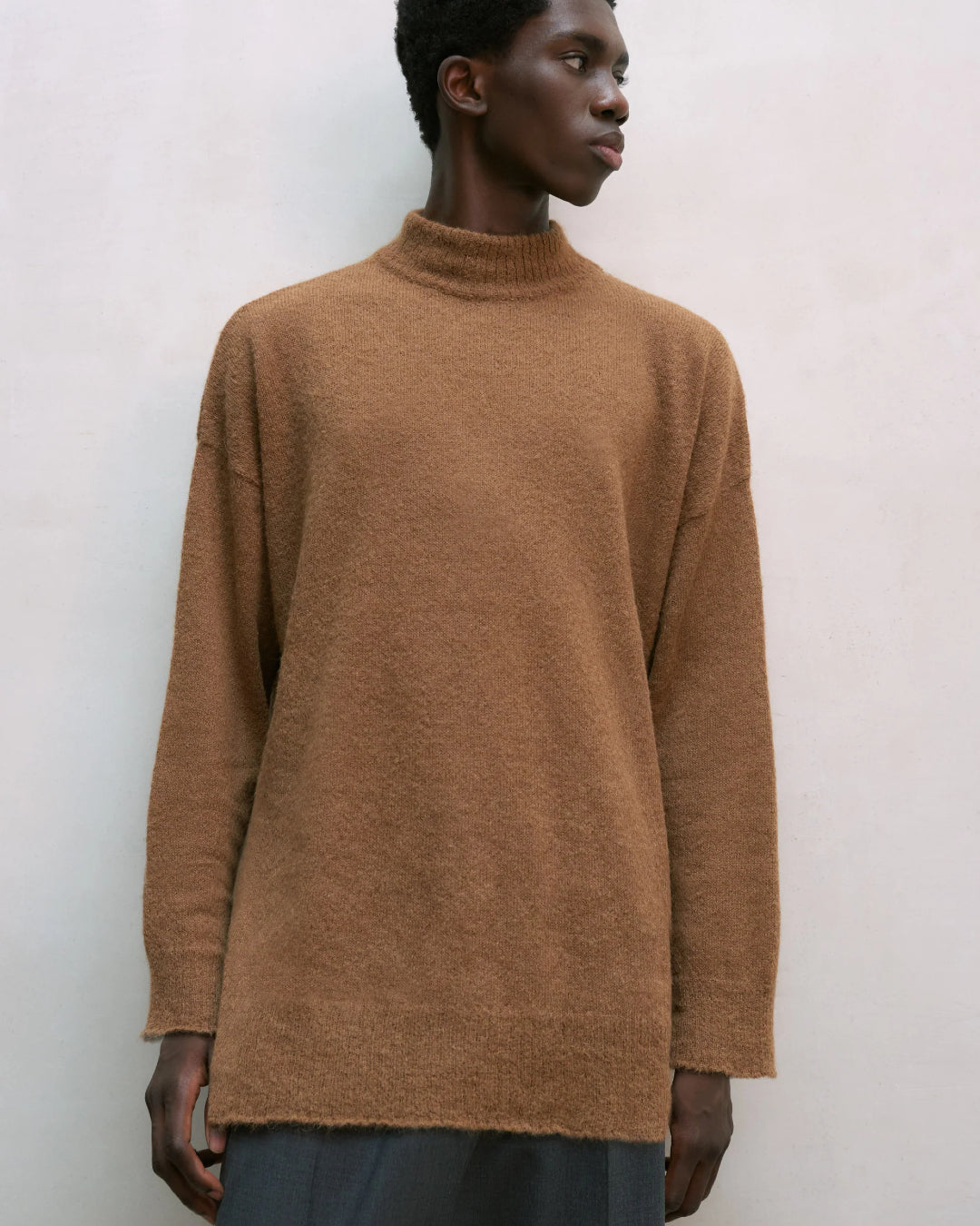 Suri Turtleneck Sweater | Camel