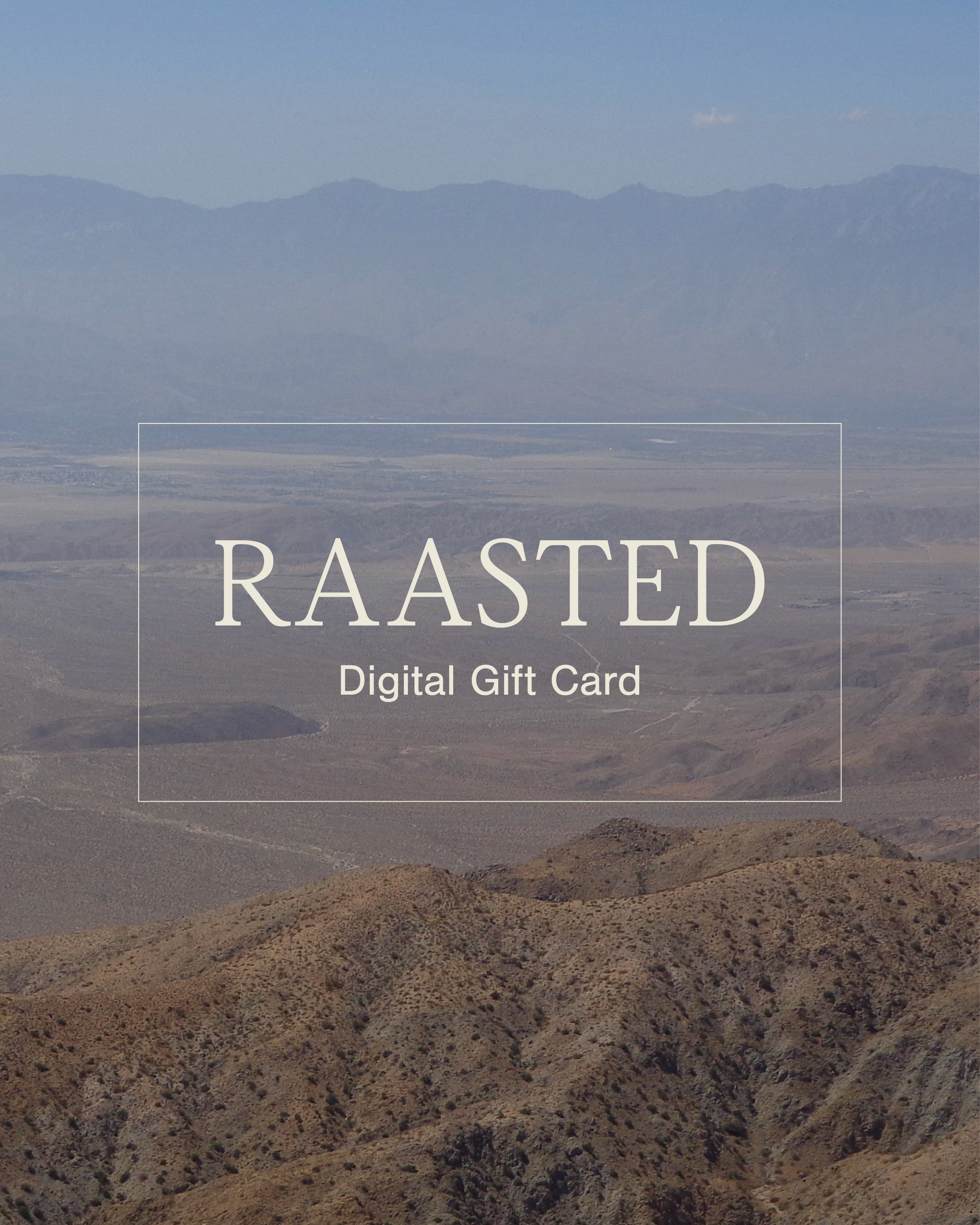 Digital Gift Card