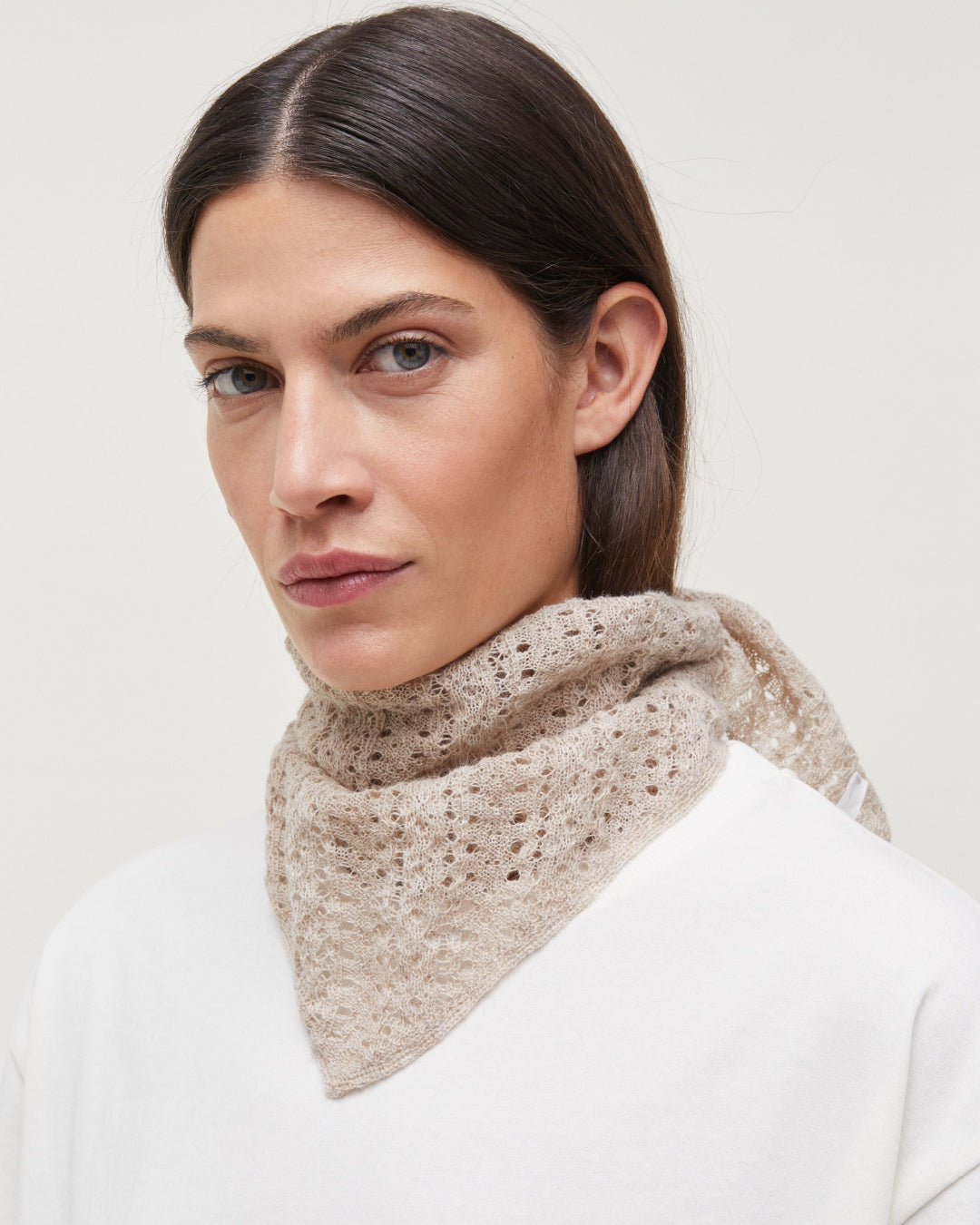 Kys Wool Scarf | Pure Wheat