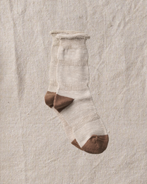 Organic Cotton Ploot Socks | Beige