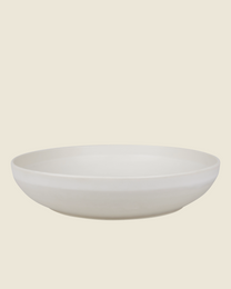 Otto Ceramic Shallow Bowl | Natural | XL