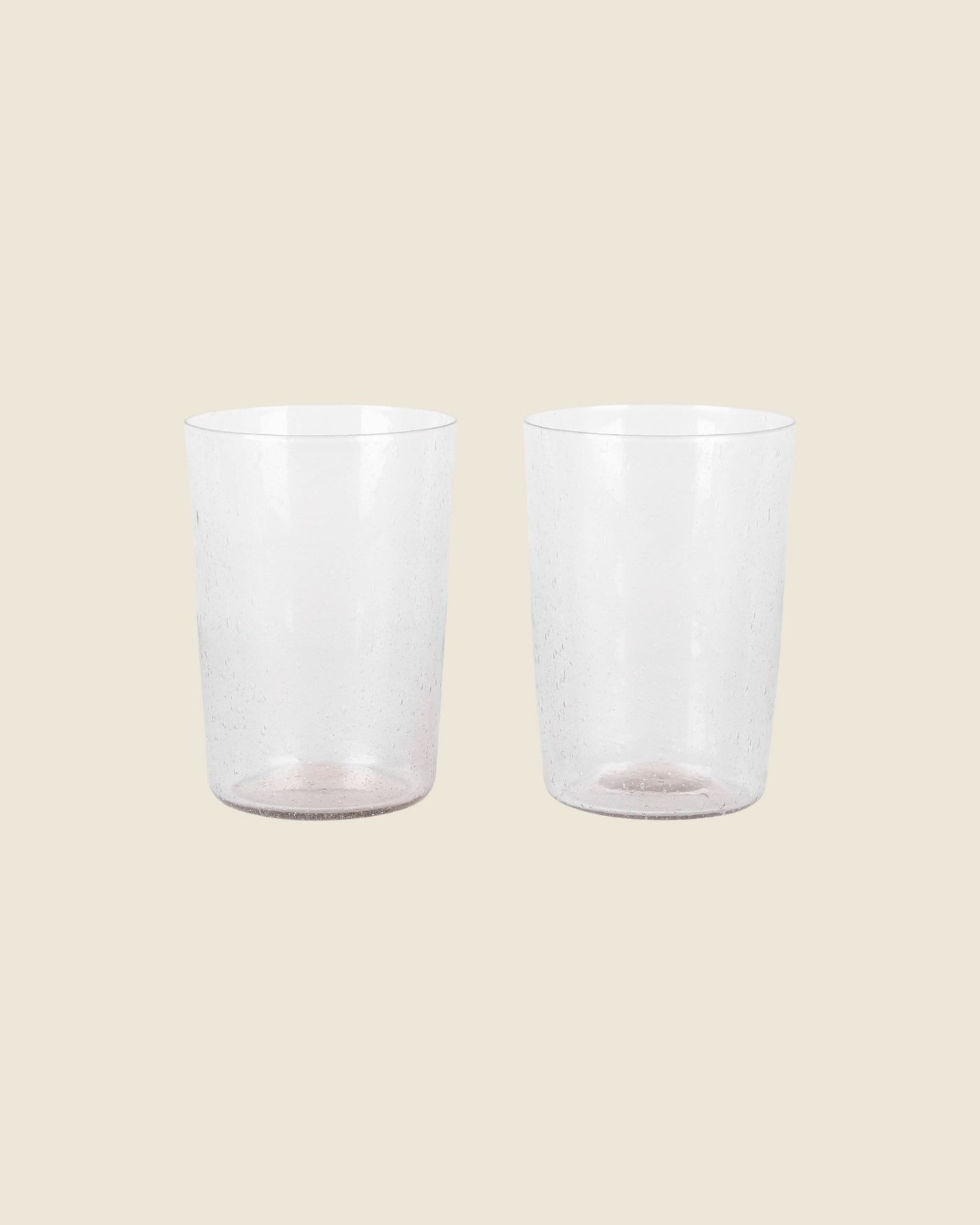 Isle Glass | Set Of Two | Light Smoke