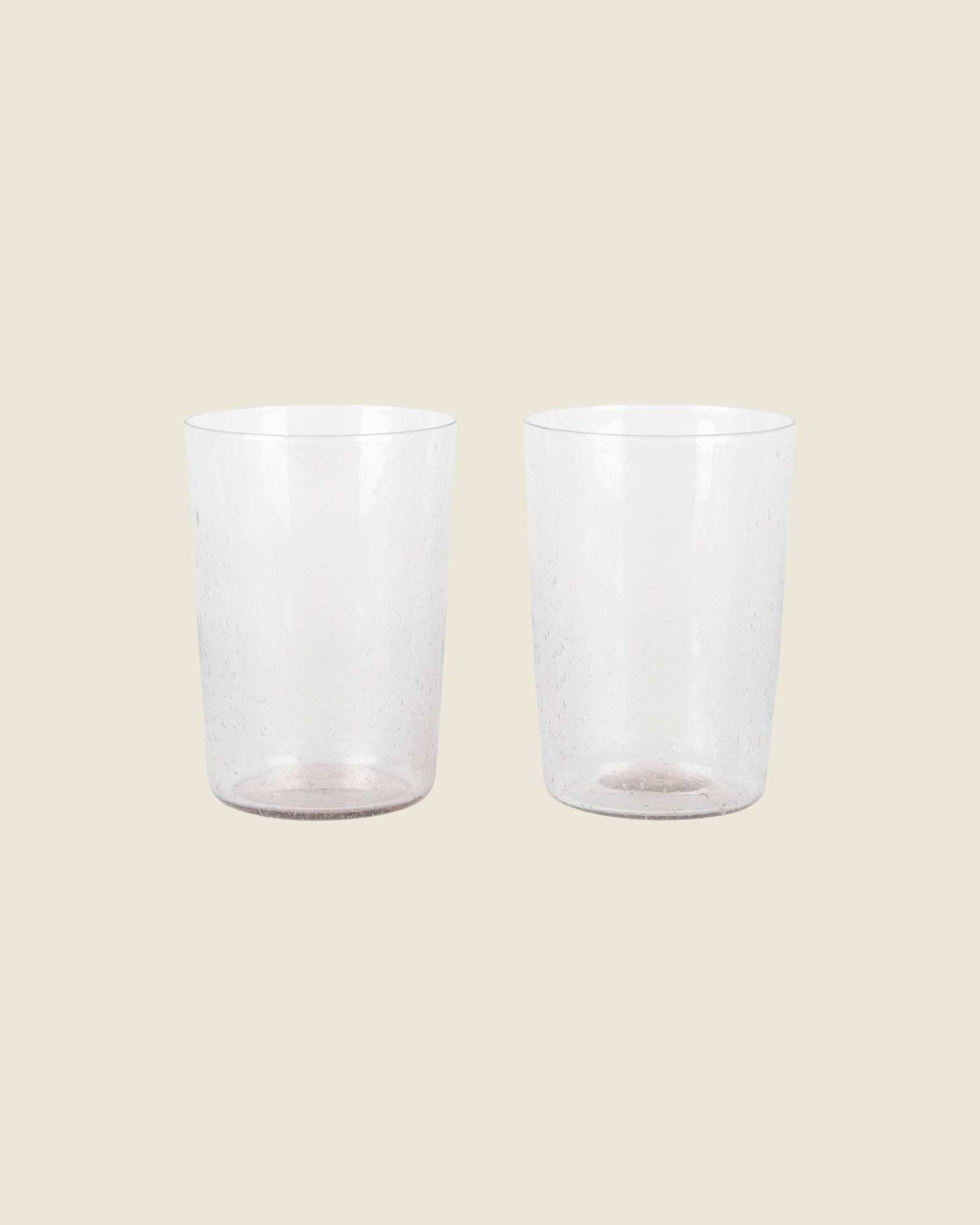 Isle Glass | Set Of Two | Light Smoke