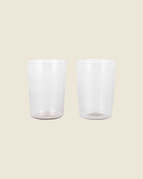 Isle Glass | Set Of Two | Light Smoke