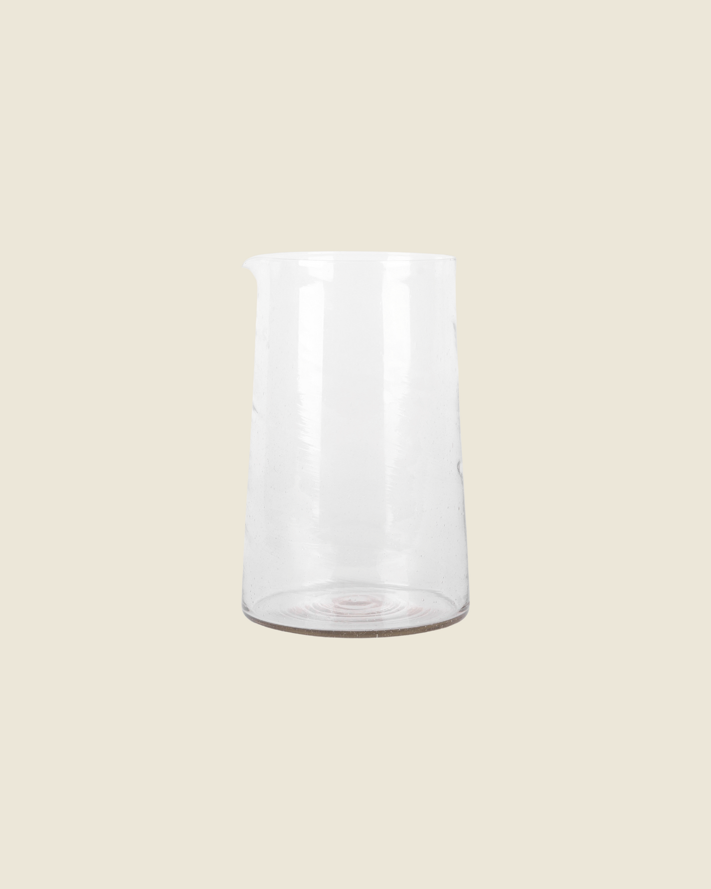 Isle Glass Pitcher | Light Smoke