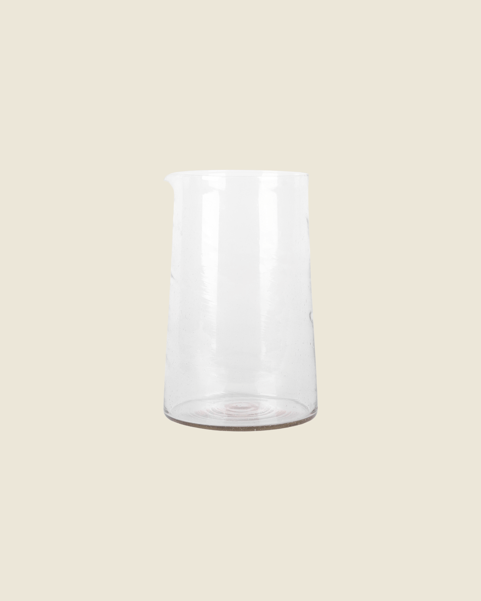 Isle Glass Pitcher | Light Smoke
