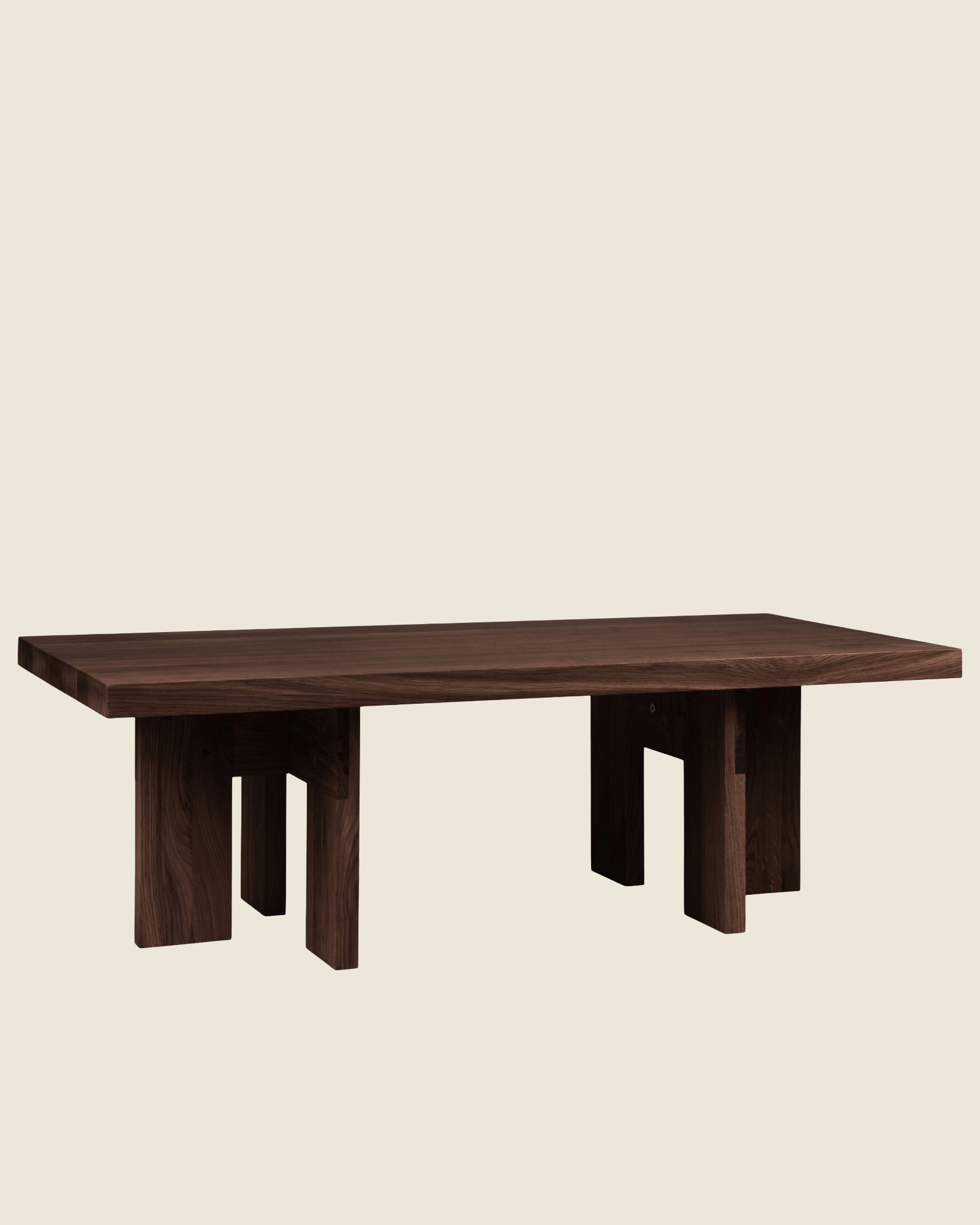 Farmhouse Coffee Table | Dark Oak | Rectangle