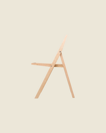 Folding Flat Chair | Natural Birch