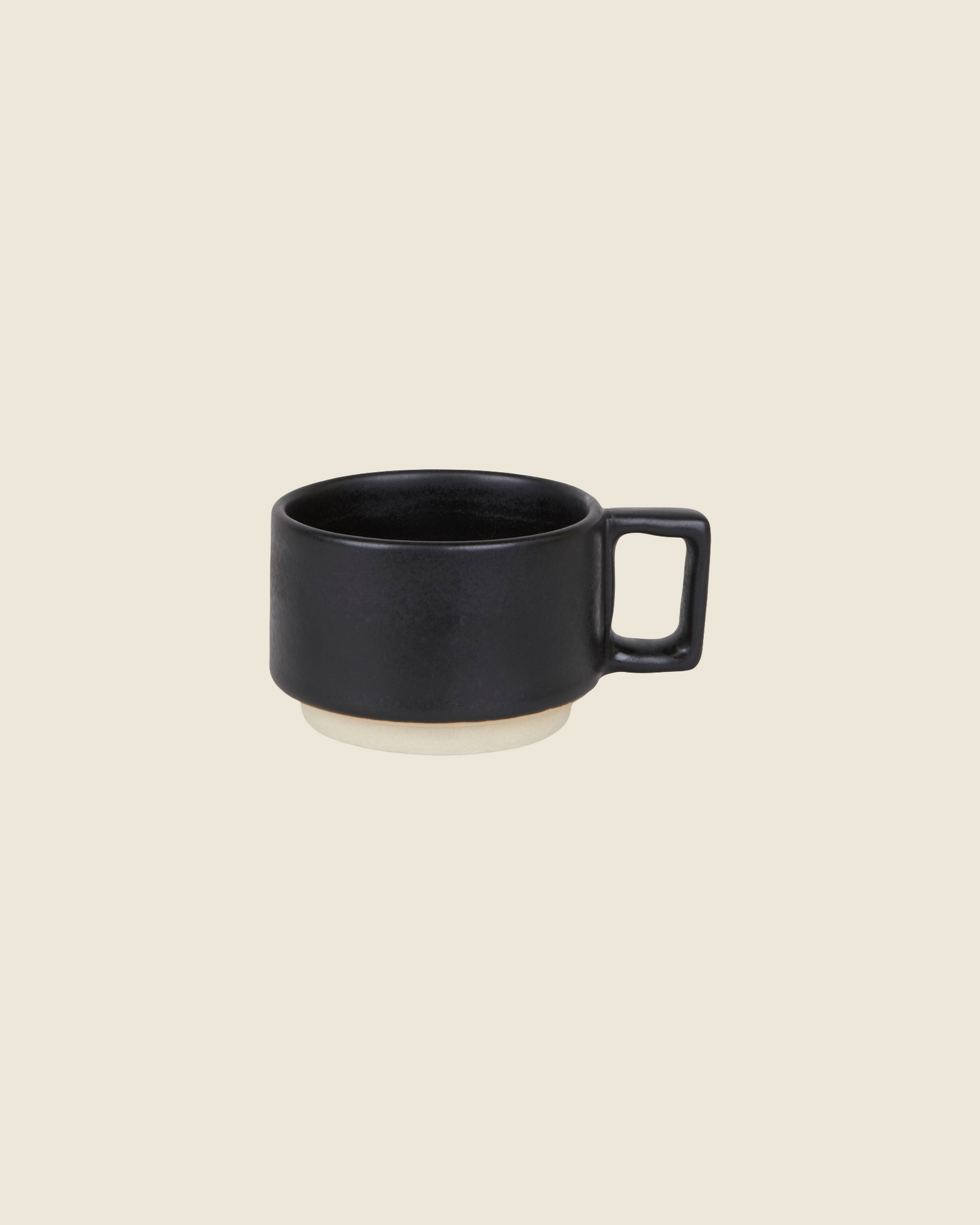 Otto Mug with Handle | Black