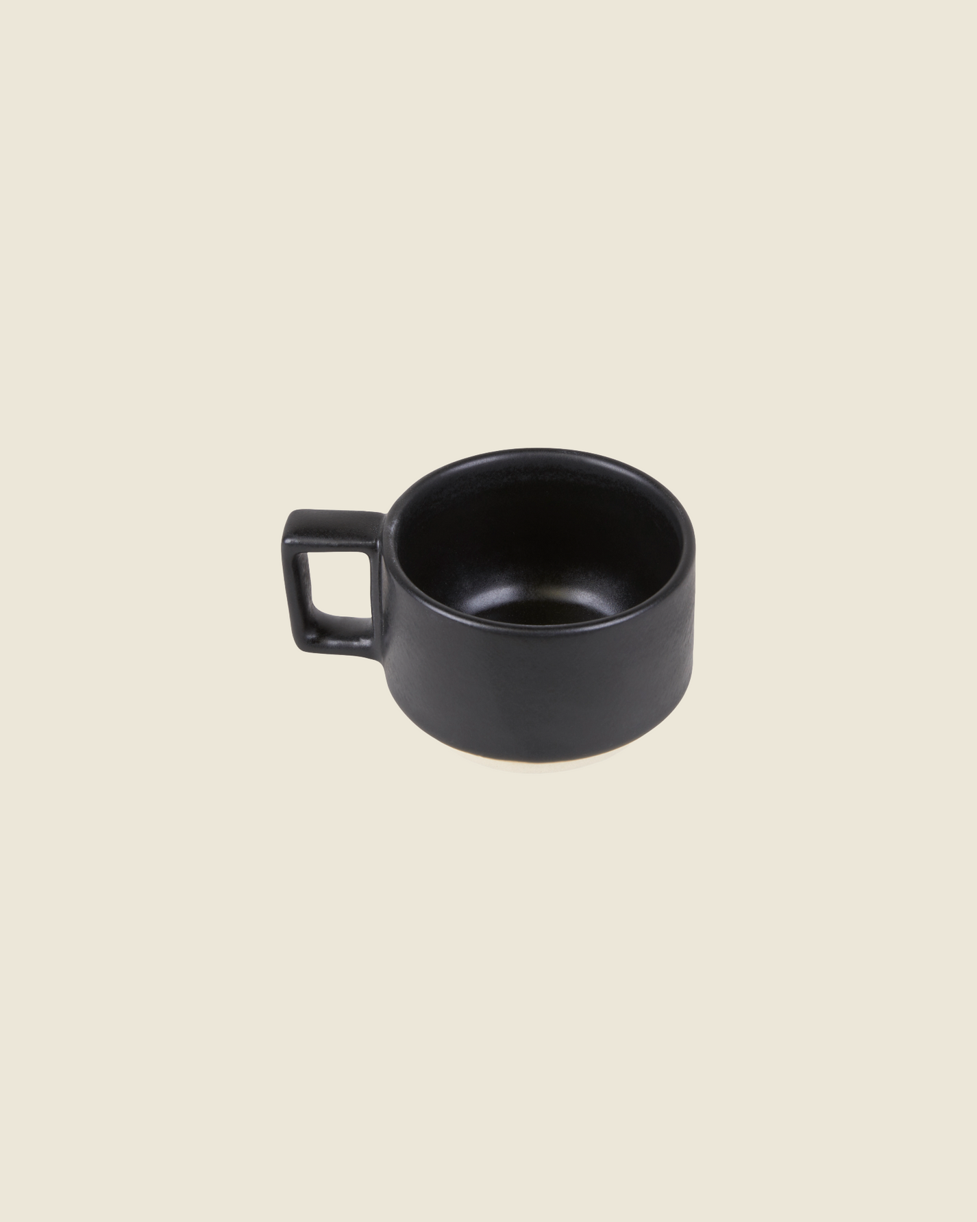 Otto Mug with Handle | Black