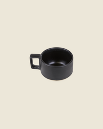 Otto Mug with Handle | Black