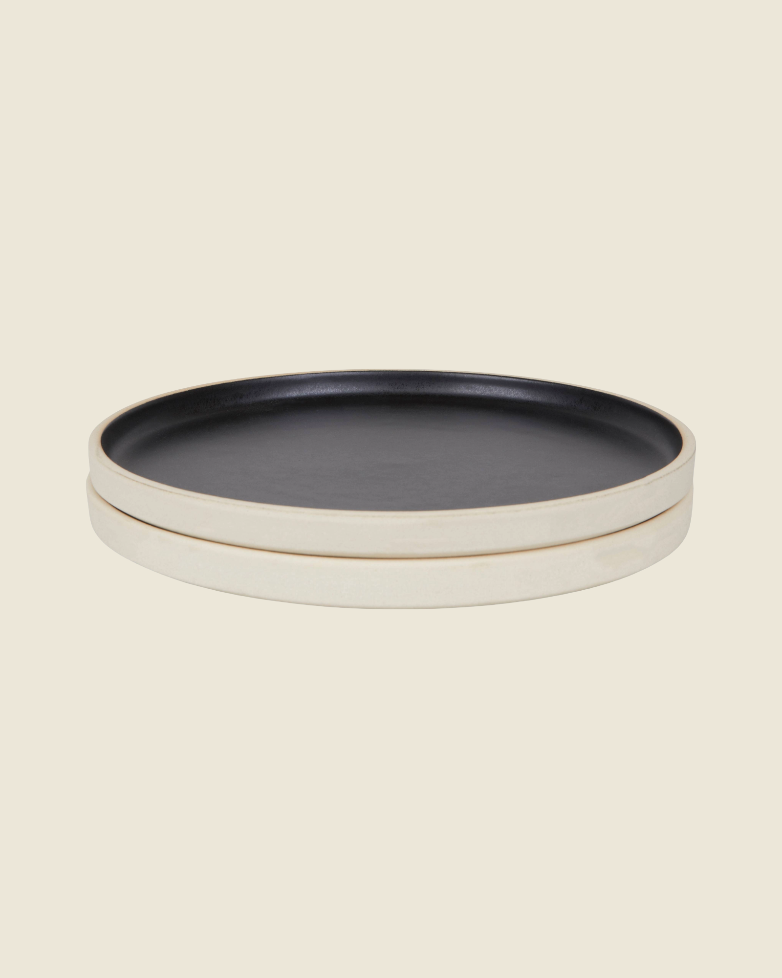 Otto Plate | Black | Set of Two | L