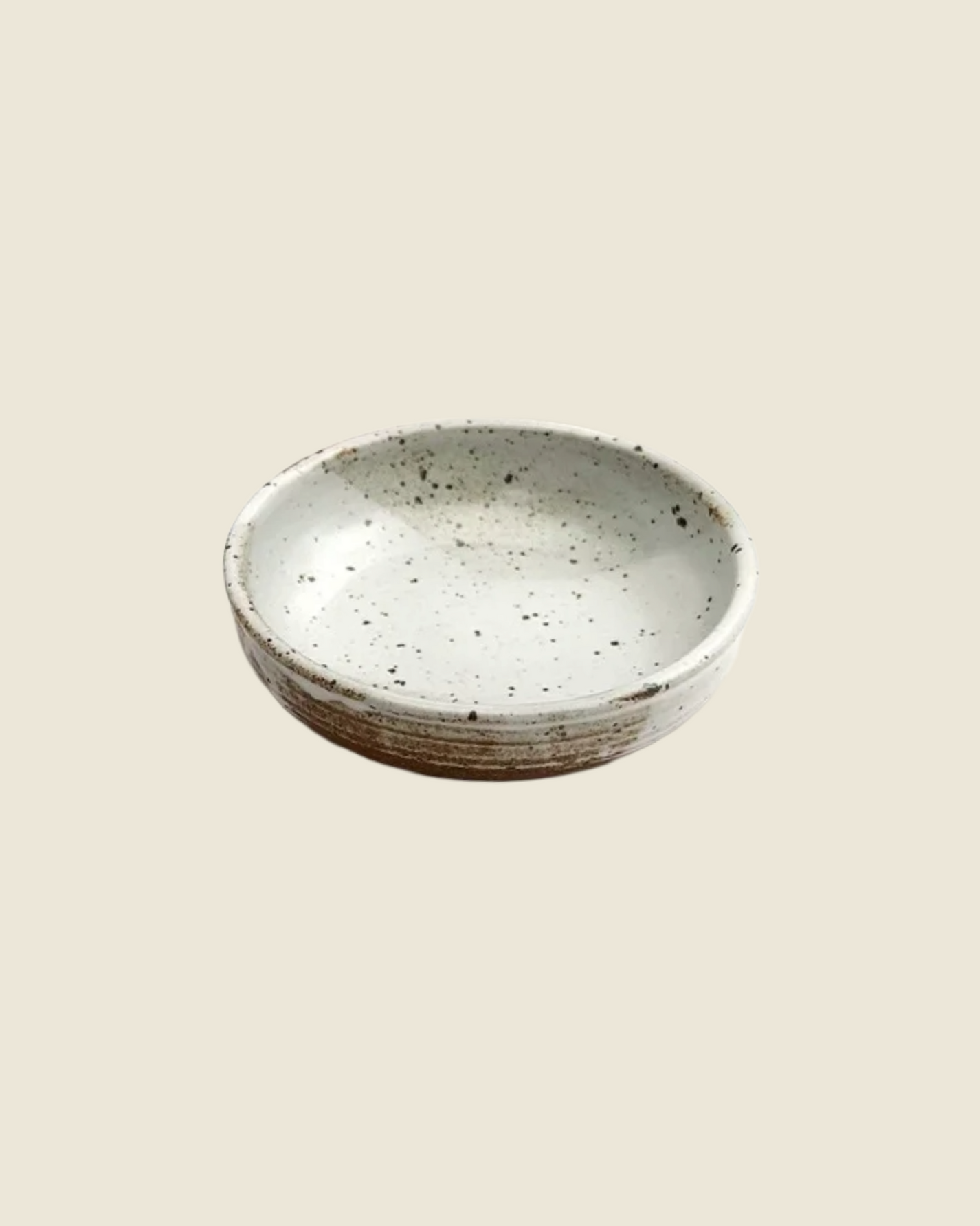 Condiment Bowl | Speckled Pale Grey
