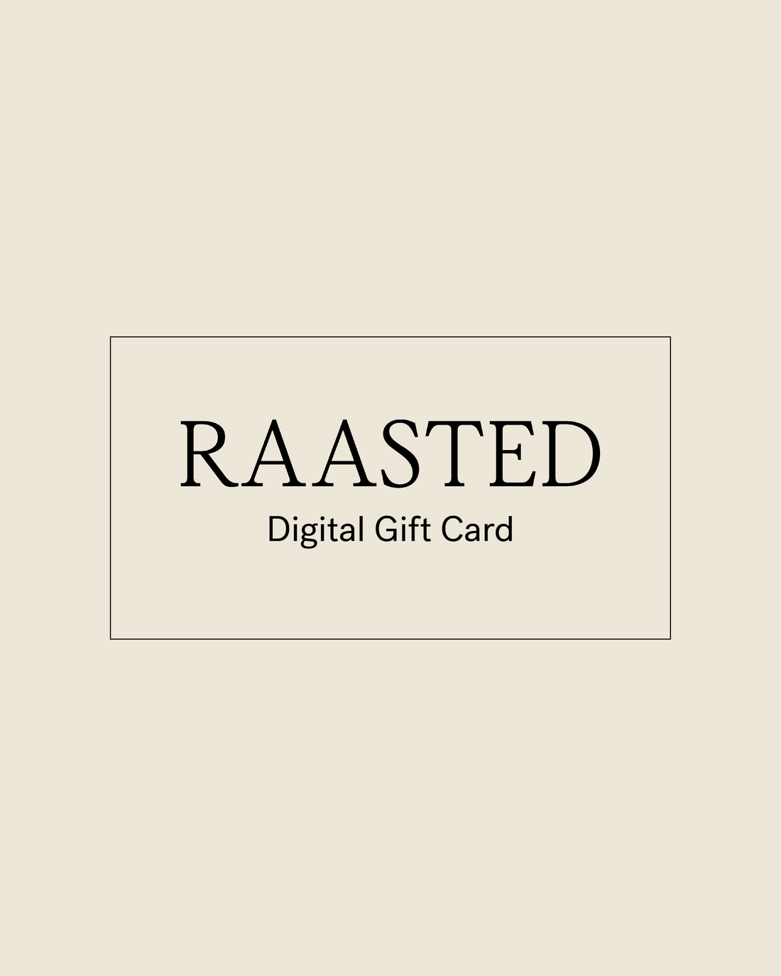 Digital Gift Card