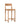 Bar Chair 01 | Warm Brown Birch | H65