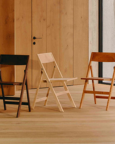 Folding Flat Chair | Natural Birch