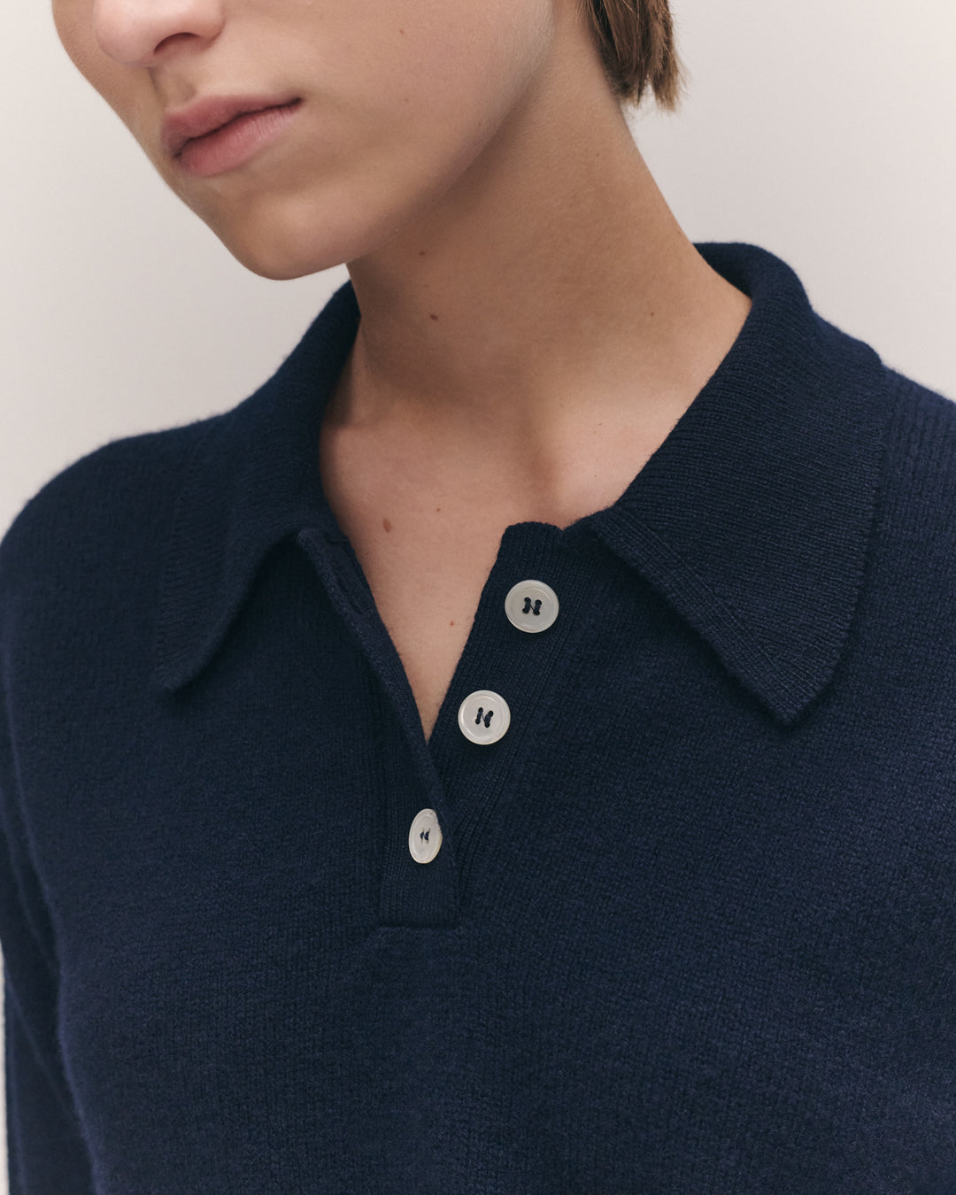 Edie Polo Shirt | Navy