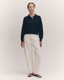 Edie Polo Shirt | Navy