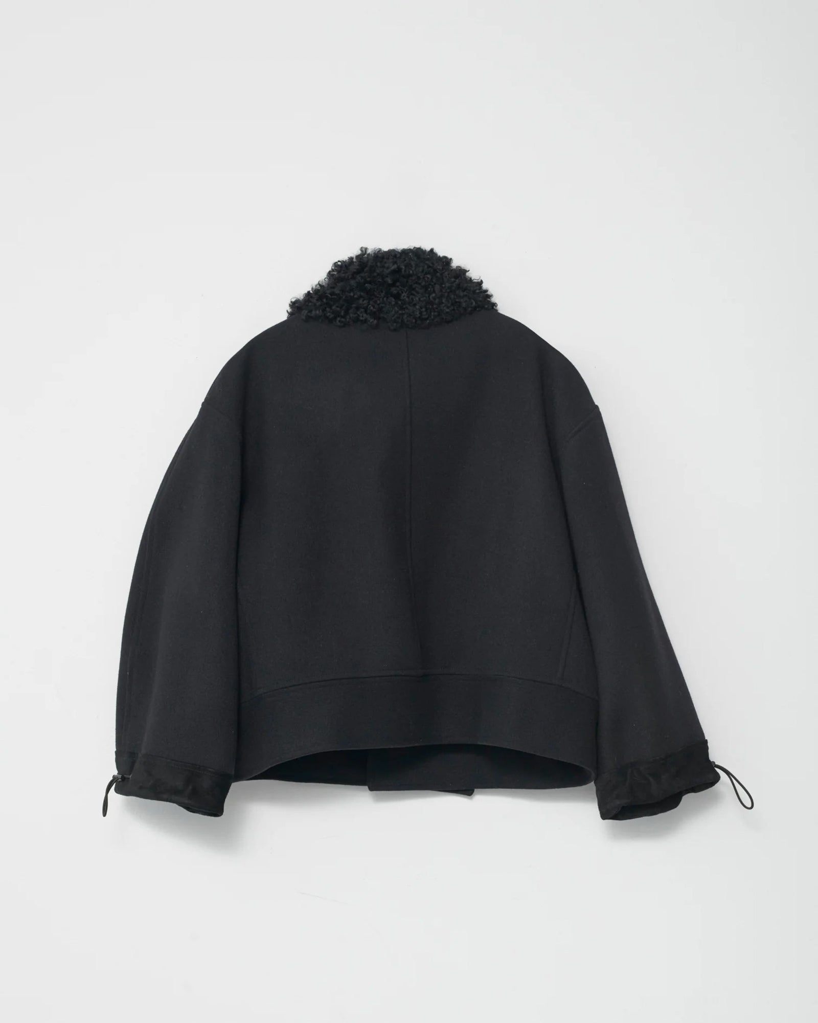 Hainsworth Wool Officer Jacket | Black