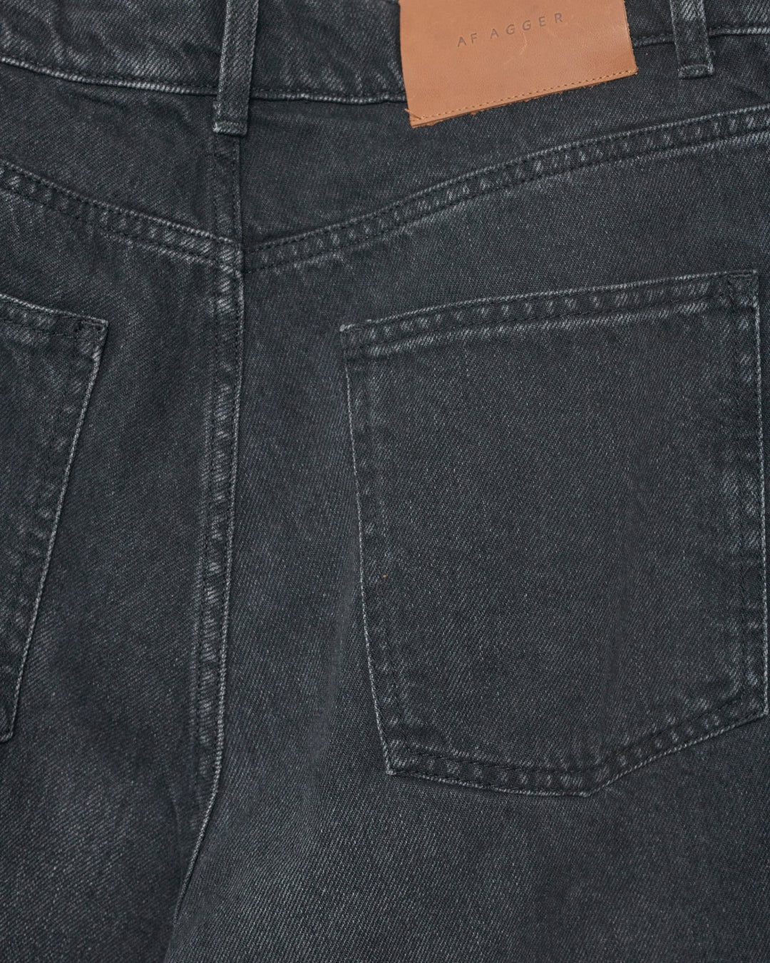 Straight Jeans | Washed Black