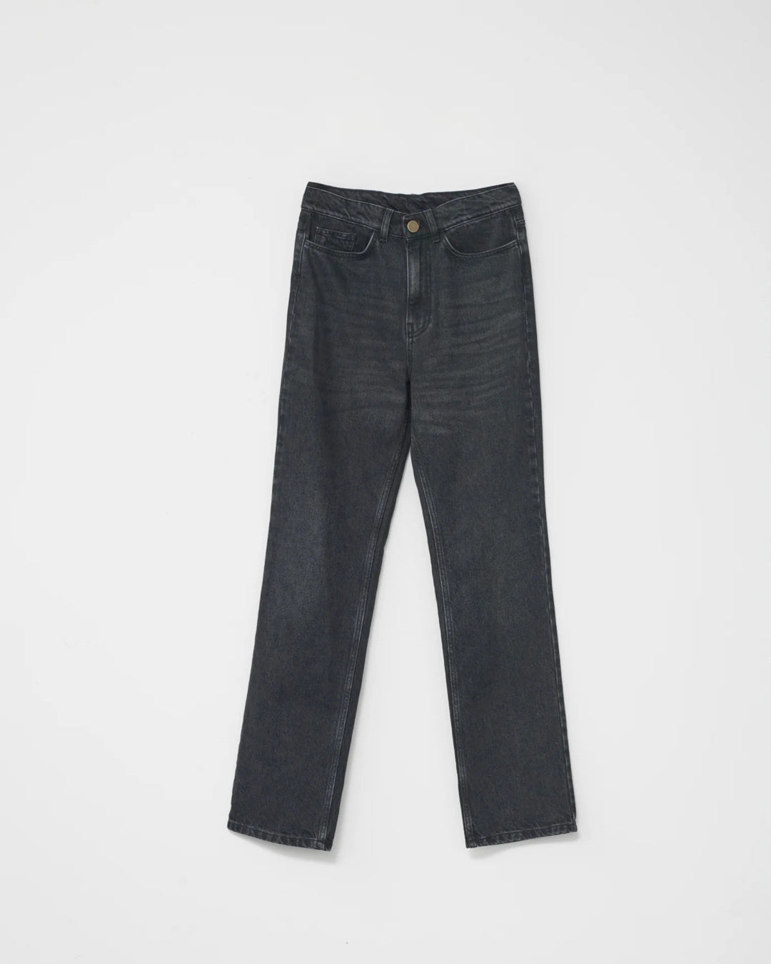 Straight Jeans | Washed Black