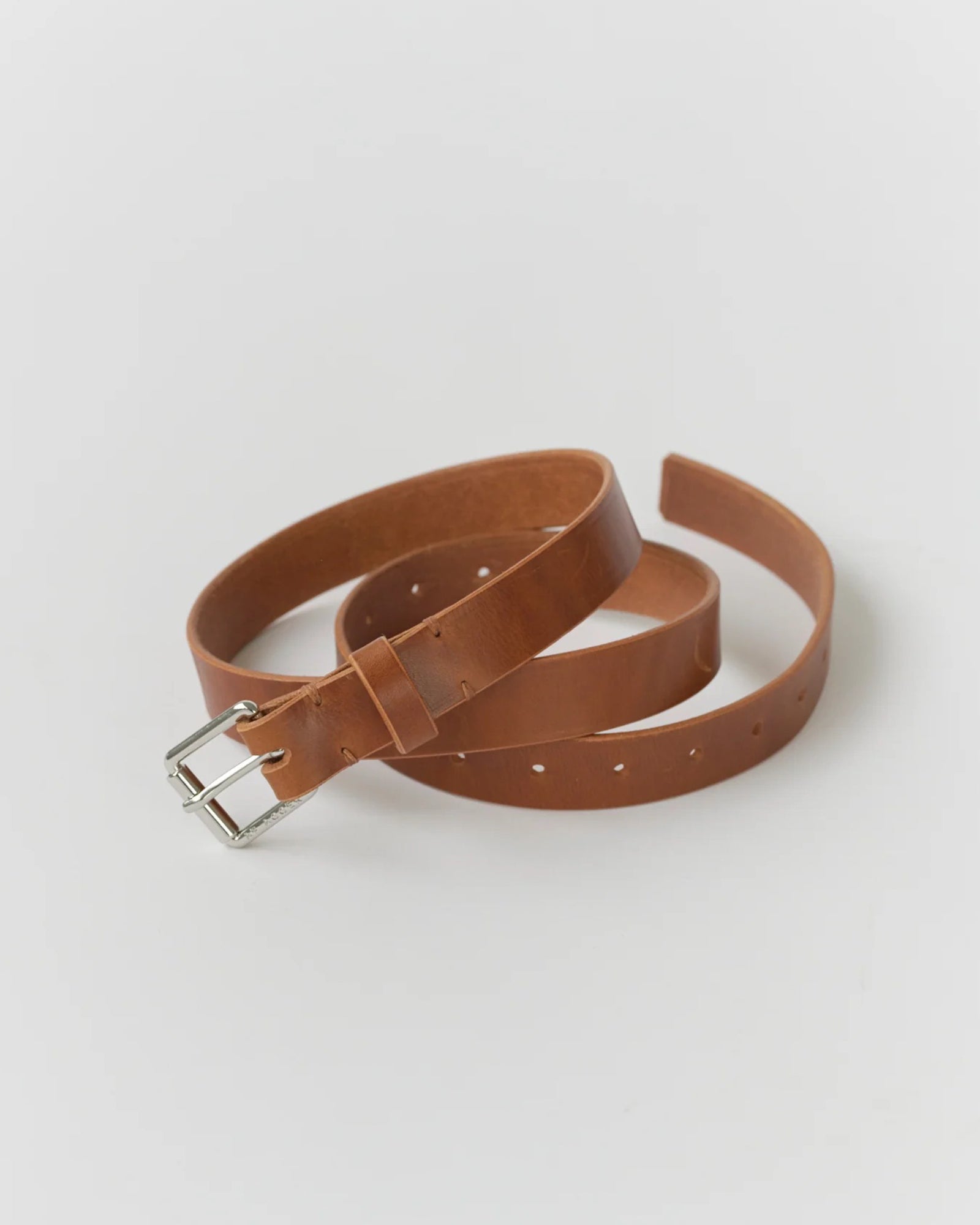 Tärnsjö Leather Belt | Narrow | Cognac