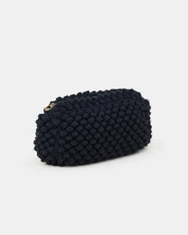 Linn Clutch | Black Navy