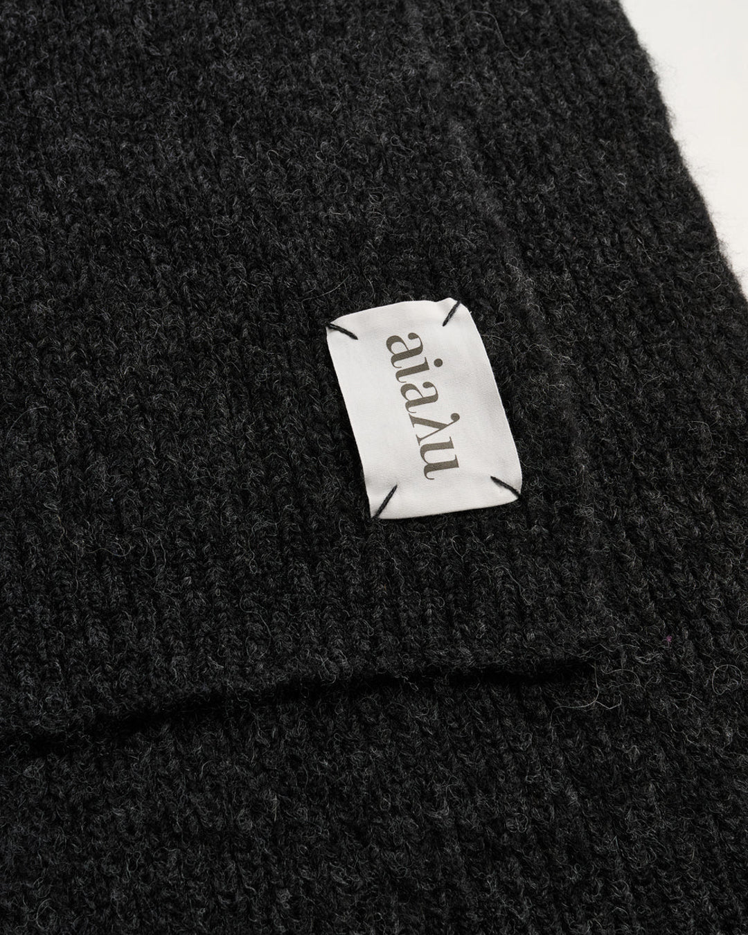 William Scarf | Pure Dark Grey