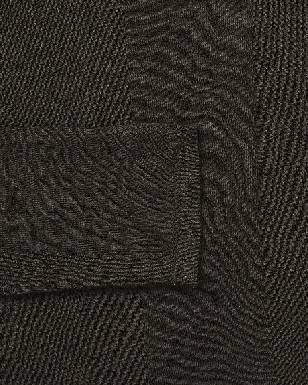 Gentle Cashmere Long Sleeve | Dark Brown