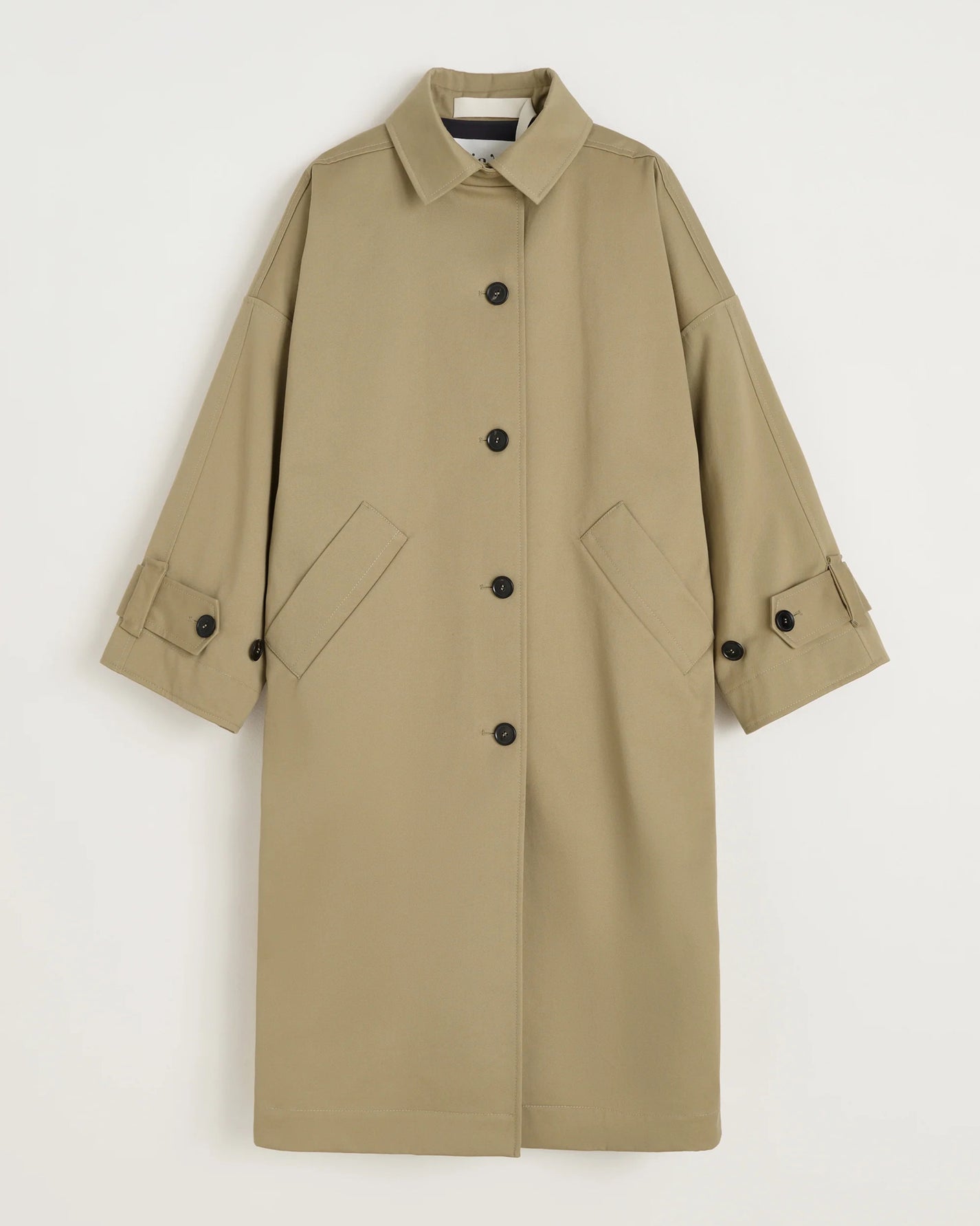 Jo Coat Twill | Classic Khaki