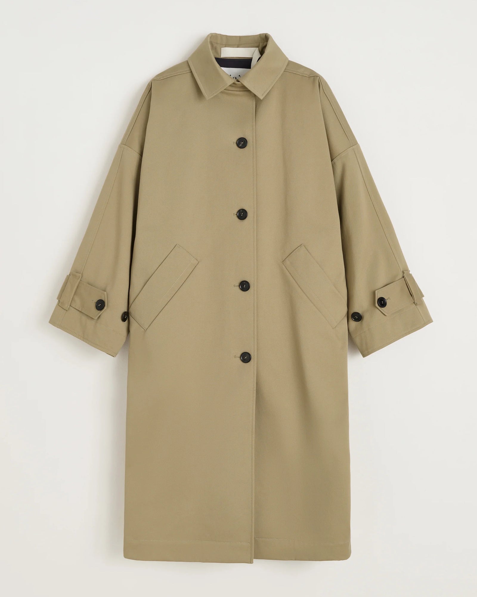 Jo Coat Twill | Classic Khaki