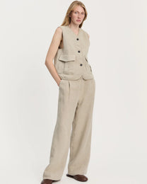 Vest Heavy Linen | Pure Natural