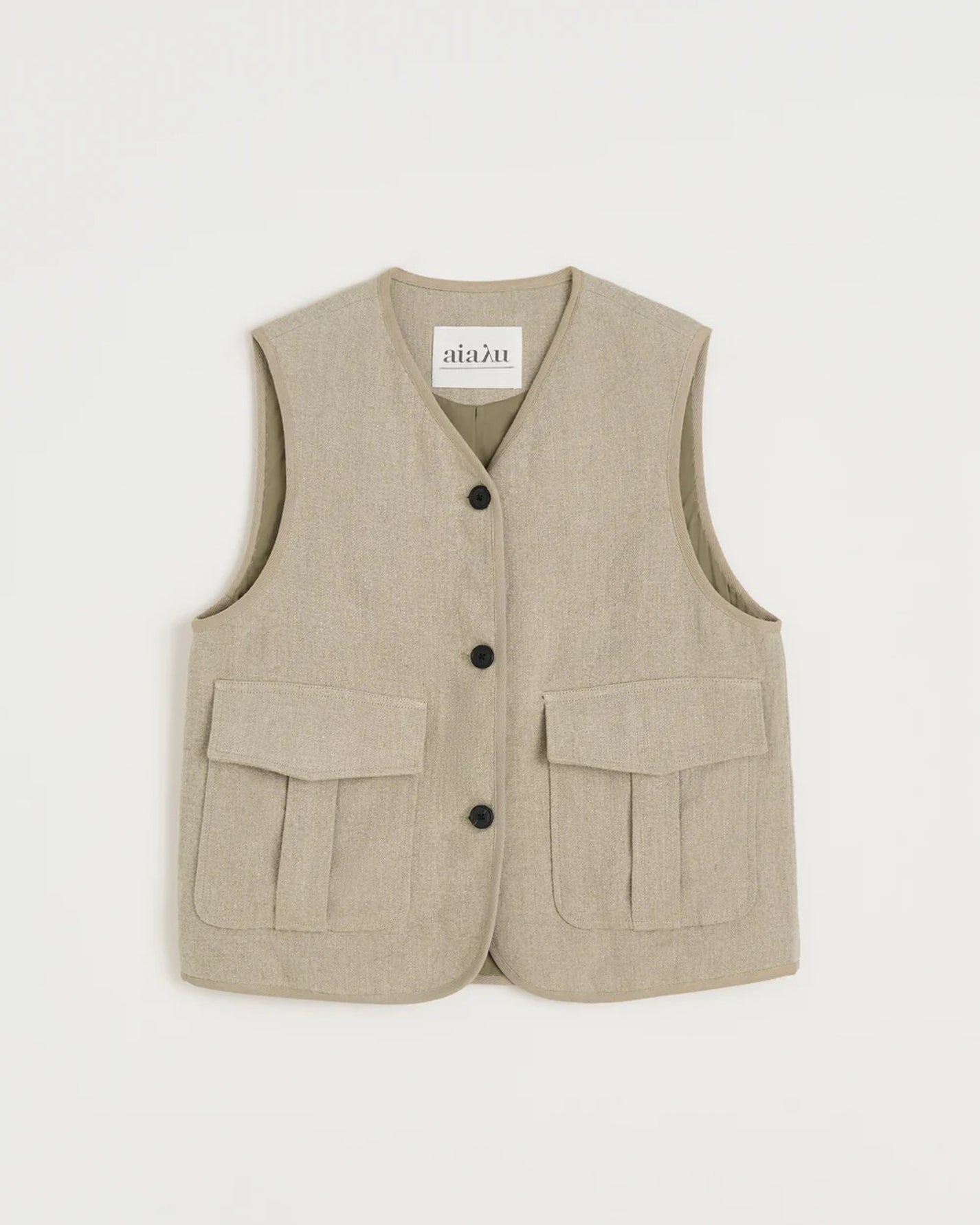 Vest Heavy Linen | Pure Natural