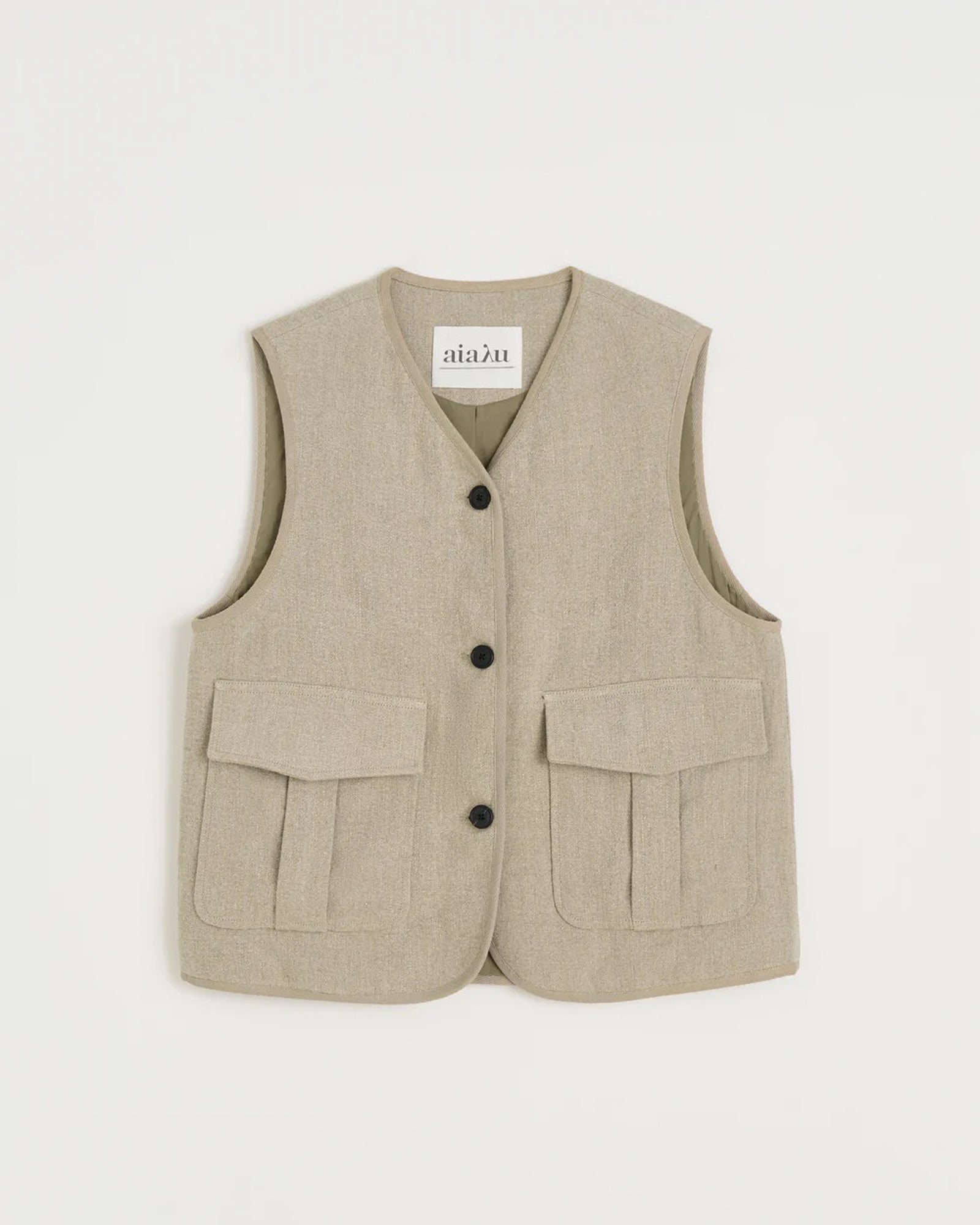 Vest Heavy Linen | Pure Natural