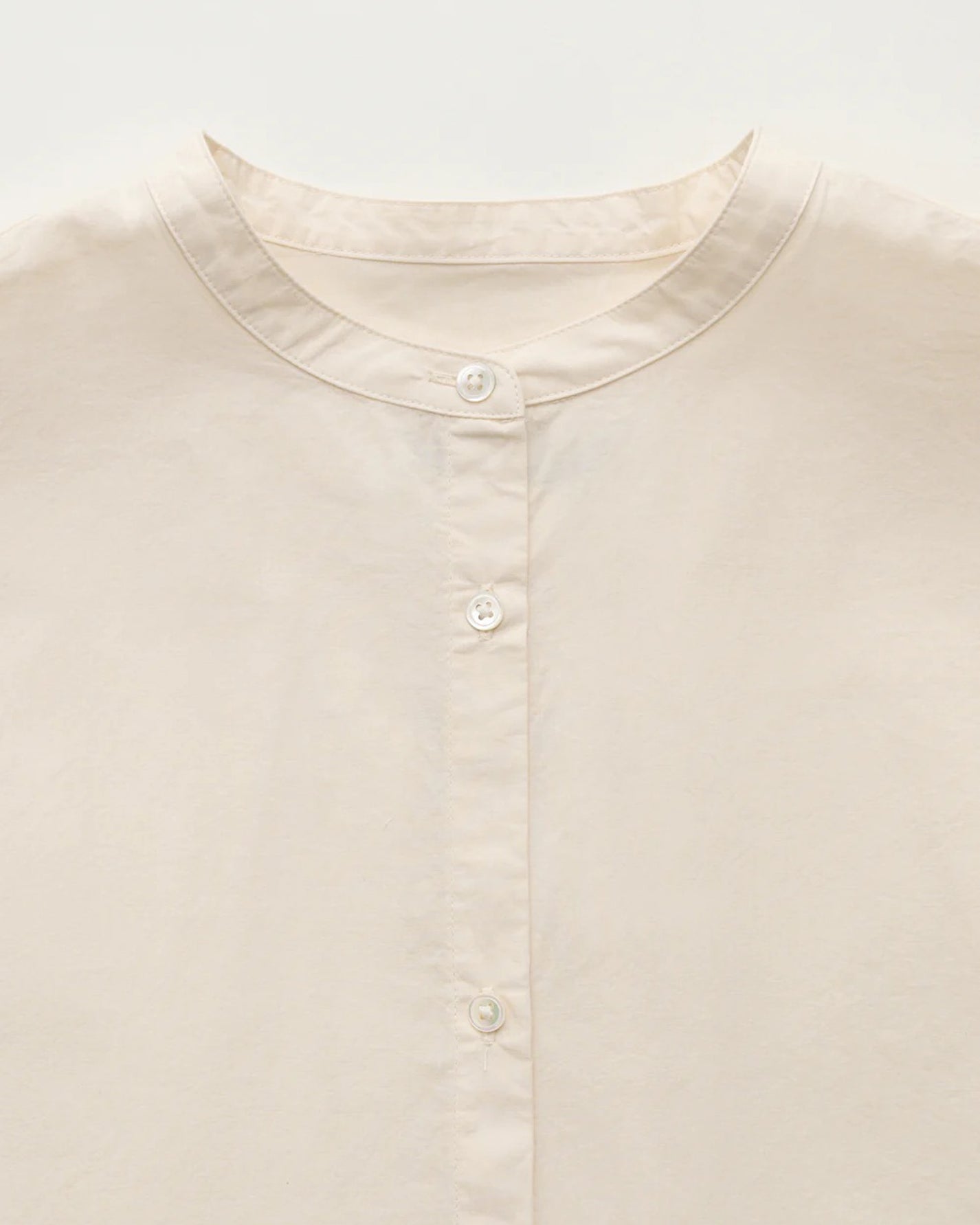 Bibs Shirt Cotton | Pure Ecru
