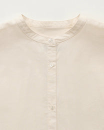 Bibs Shirt Cotton | Pure Ecru