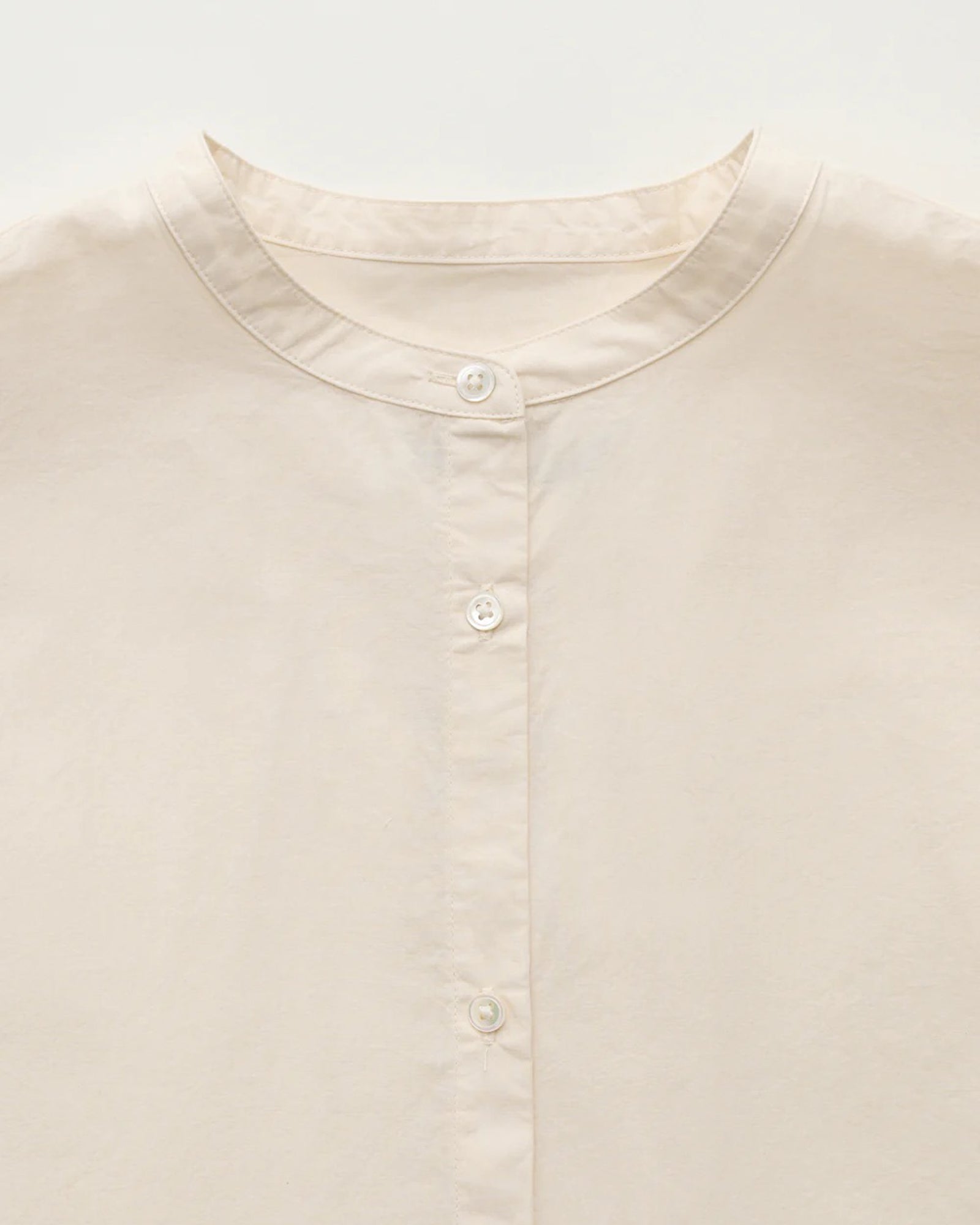 Bibs Shirt Cotton | Pure Ecru