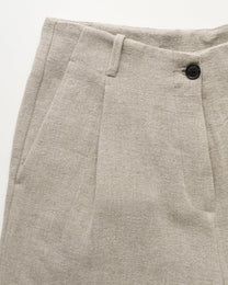 Willy Shorts Heavy Linen | Pure Natural