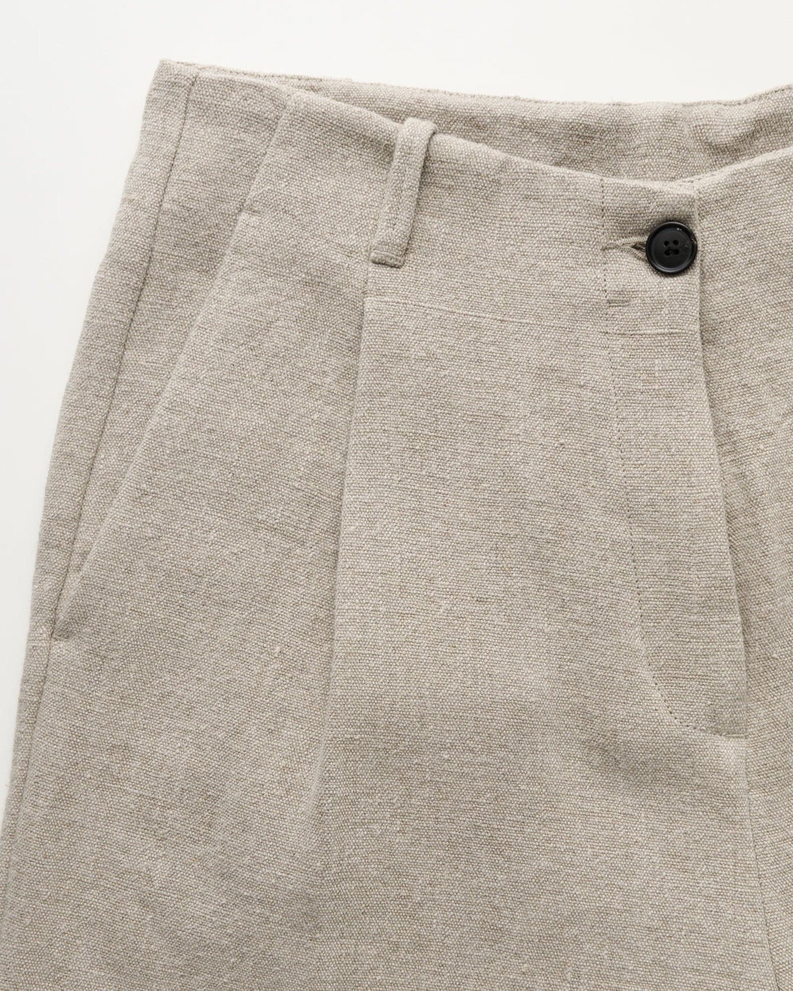 Willy Shorts Heavy Linen | Pure Natural
