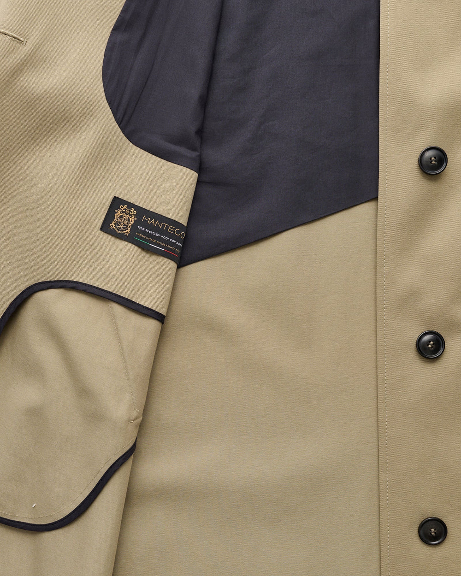 Jo Coat Twill | Classic Khaki